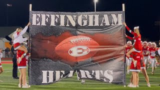 Highlights Effingham 🏈 vs Centralia❤️’s fall to OrphansRegular Season FinaleFeat Coach Hefner [upl. by Acinor]