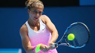 Sara Errani vs Yanina Wickmayer Highlights HD PART 2 Australian Open 2015 [upl. by Annerahs]