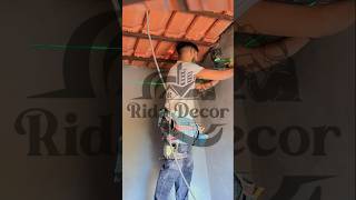 Décoration dintérieur PlacoplâtreB13 plafond simple ديكور youtubeshorts جبس funny viralvideo [upl. by Elledoj943]