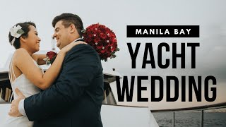 Stephen x Maiko Luxury Yacht Wedding in Manila Bay by LXV [upl. by Atiz]