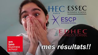 mes résultats dadmissibilité HEC ESSEC ESCP  mes notes aux concours [upl. by Schear]