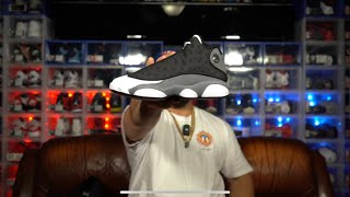 Exclusive Sneak Peek Early look at the Nike Air Jordan 13 Black Flint Unboxing and Review [upl. by Ahseiym]