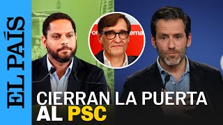 ELECCIONES CATALANAS  PP y Vox se muestran contrarios a apoyar al PSC en Cataluña  EL PAÍS [upl. by Eve195]