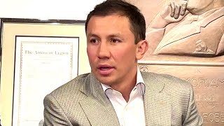 GENNADY GOLOVKIN ASKS CANELO quotWHY DID YOU WAIT FOR THE REMATCHquot SAYS THIS IS JUST ANOTHER FIGHT [upl. by Ggerk]