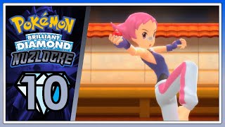 MAYLENE IS READY TO RUMBLE  Pokemon Brilliant Diamond Nuzlocke 10 [upl. by Yttiy]