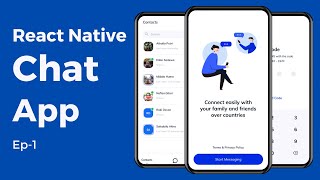 Complete Chat App  React Native UI  Ep 1 [upl. by Palgrave732]