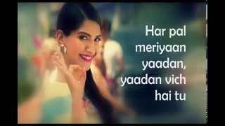 Dheere Dheere Se Lyrics Yo Yo Honey Singh Hrithik Roshan Sonam Kapoor [upl. by Nnaylrebmik]