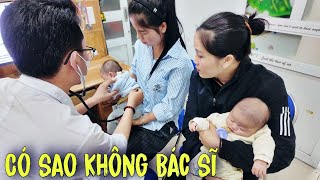 May Mắn Khẩn Trương Cho Hai Bé Khám Bác Sĩ Kịp Thời  Luận Vlog [upl. by Allemac422]