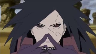 Uchiha Madara  Katon Gouka Mekkyaku [upl. by Karleen63]