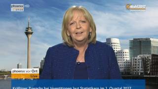 Landtagswahl NordrheinWestfalen Hannelore Kraft im Tagesgespräch am 120517 [upl. by Archangel]