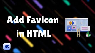 favicon  how to add favicon in html [upl. by Ennahteb]