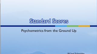 9 Standard Scores and Why We Need Them [upl. by Secnirp]