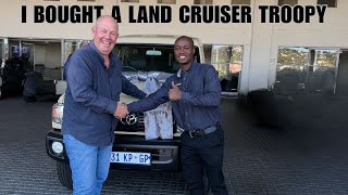 I BOUGHT A TROOPY 78 series Land Cruiser [upl. by Ahsirt]