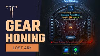 Lost Ark Gear Honing amp Gear Transfer Beginners Guide  New Player Tutorial  Endgame Gear Upgrading [upl. by Cykana]