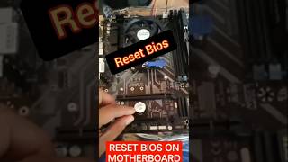 Bios Reset  computerproblem resetbios shotfeed [upl. by Greenberg]