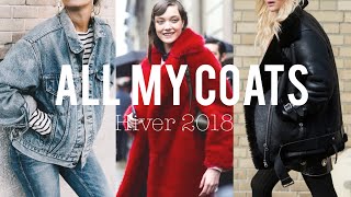 MA COLLECTION DE MANTEAUX ET DE VESTES  Hiver 2018 [upl. by Divadnhoj]