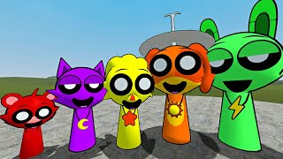 Evolution Of New All Sprunki Smiling Animal And Others Boss Very Good In Garrys Mod [upl. by Dnalyk]