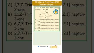 Naming Bridged Bicyclic Molecules in OneShot Simple 4Steps Guide RPSC Asst Prof Chemistry 2023 [upl. by Nered]