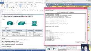 10235 Lab  Configuring Stateless and Stateful DHCPv6 [upl. by Harmony]