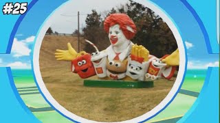 FUNNIESTWEIRDEST POKESTOPS in Pokemon Go [upl. by Prince]