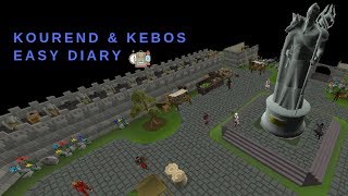 Kourend amp Kebos Easy Diary Tasks Quick amp Efficient Teleport Methods D [upl. by Chicoine922]