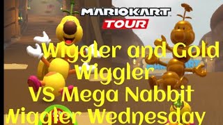 🐛🌼Mario Kart Tour  Wigglers Vs Mega Nabbit in N64 Choco Mountain Wiggler Wednesday 7🌼🐛 [upl. by Otina]