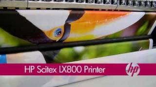 HP Scitex LX800 [upl. by Jarek]