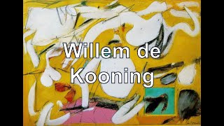 Willem de Kooning 19041997 Expresionismo abstracto puntoalarte [upl. by Marilyn633]