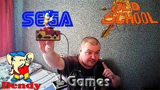 SHORTS Ретро Игры Old School gameplay dendy sega nes games 8bit 16bit [upl. by Ardisi275]