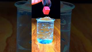 Red hot shapes vs Aloevera gelsatisfying experiment sciencealoeveragel [upl. by Nuarb]