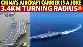 China’s Fujian Aircraft Carrier’s Three Myths Shattered 34km Turning Radius—7X Reagan’s [upl. by Lazos173]