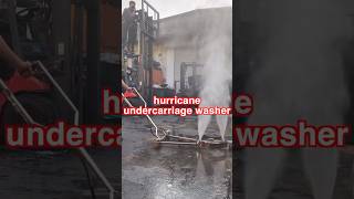 How to clean cars underbody by Hurricane undercarriage pressure washer CBT02 tictakone carwash [upl. by Kathy]