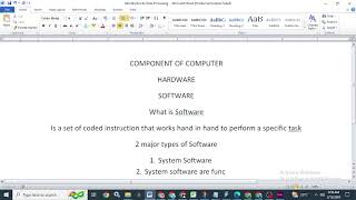 Solarex IT World Online Class Component of Computer [upl. by Noak383]