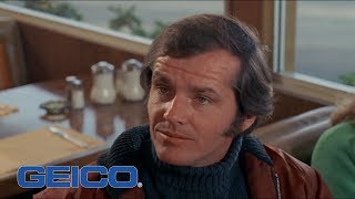 GEICO TV Commercial Jack Nicholson Orders off the Menu [upl. by Ahsienat]