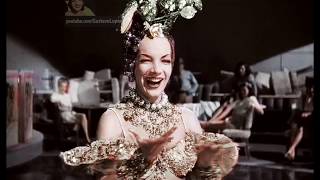 Carmen Miranda  Tico Tico no Fubá  Colorizado Alta Definição [upl. by Lemaceon]