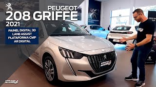 NOVO PEUGEOT 208 GRIFFE 2021 AVALIAÇÃO COMPLETA [upl. by Anwahsar]