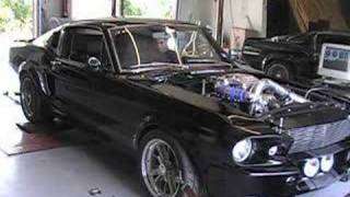 1967 Shelby GT500E Eleanor Super Snake Dyno Run [upl. by Enorel]