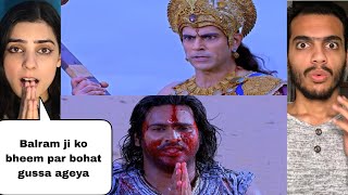 Mahabharat  ep 261 part 2  Bheem challenges duryodhan  Pakistani Reaction [upl. by Funk]