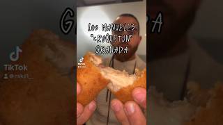 El MEJOR CROQUETÓN 🍘 BAR LOS MANUELES 🍽️ GRANADA 📍 tapasgranada croquetas restaurantesgranada [upl. by Constancy]