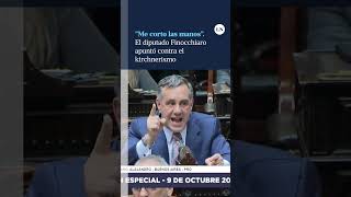 El diputado disparó contra el kirchnerismo quotMe corto las manos antes de votar con ellosquot [upl. by Figone]