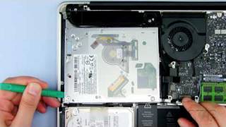 13inch MacBook Pro Mid 2010 Optical Drive Installation Video [upl. by Obadias940]