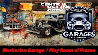 Worlds Coolest Garages Exclusive Tour Greg Markarians Garage with Fowler Pharaohs Founders [upl. by Warfore]