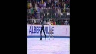 1992 Olympics Pairs SP Kovarikova amp Novotny [upl. by Hanzelin750]