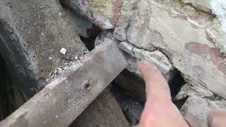 Lime mortar repairs Replace  flaunching Repair water damage to the building [upl. by Fadil]