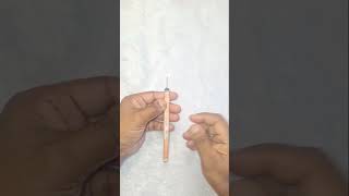 Paper quiling needle making at home shortsviralshortsDIY [upl. by Cilegna131]