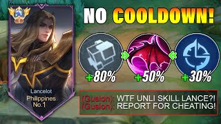 WHEN TOP SUPREME LANCELOT ABUSE THIS NEW COOLDOWN BUILD IN SOLO RANK you should try this [upl. by Adnovay]