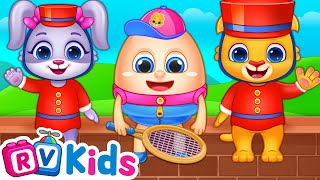 Humpty Dumpty  RV AppStudios Kids Songs and Nursery Rhymes [upl. by Eelta]