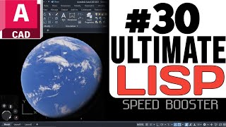 30 Ultimate Lisp Routines AutoCAD  Automation Task [upl. by Inaliel]