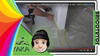 320 ⏩ Peinture Airless  ruban COMBI MASQ  scotch masquage porte dentrée et angle extérieur [upl. by Valera]