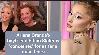 quotEthan Slater Worried About Ariana Grande’s Health Amid Wicked Press Tour  Fans Express Concernquot [upl. by Aihsik]